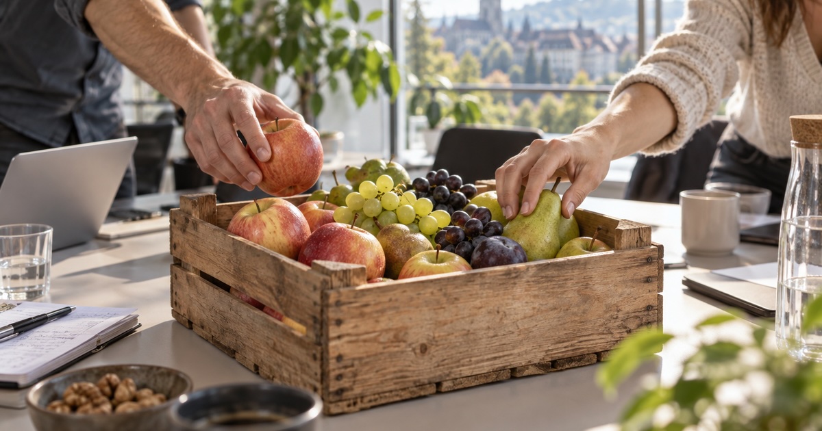 B&uuml;ro-Fr&uuml;chte von Frisches.ch f&uuml;r Teams in Bern